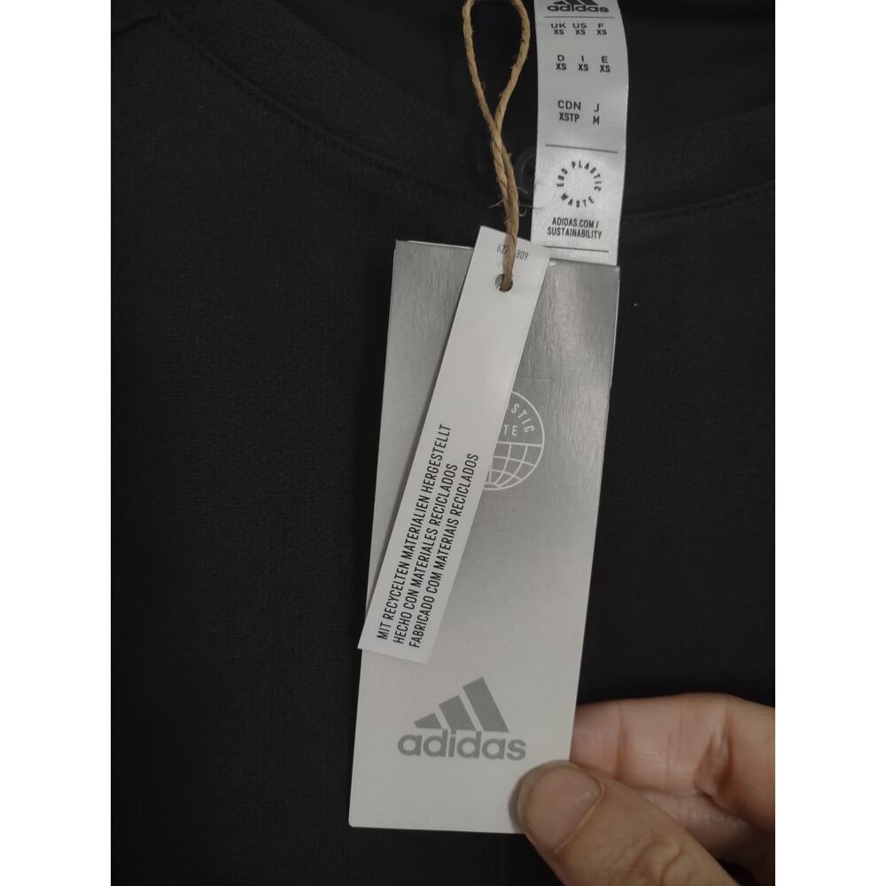 Adidas Essentials Crew Shirt XS Golf Tennis Casual Athleisure Country Club - Picture 4 of 9